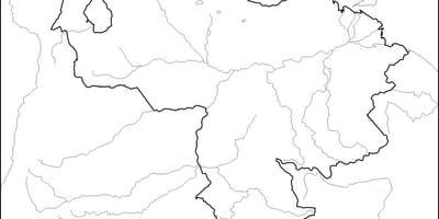 வெனிசுலா வெற்று வரைபடம்